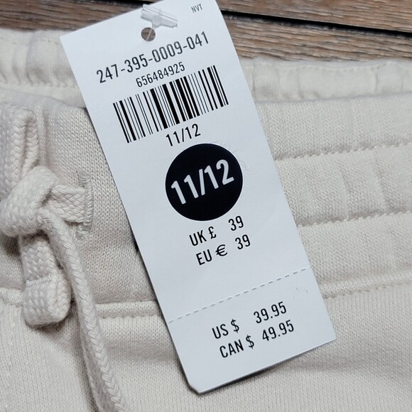 Abercrombie Kids Beige Sweat Pants - Size 11/12 NWT - Picture 8 of 8